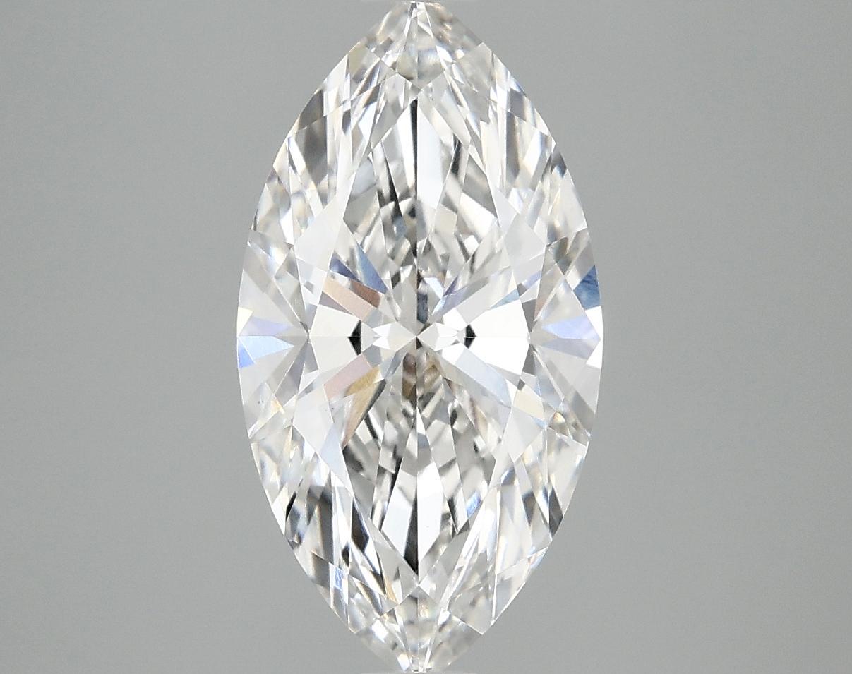 2.99 Carat Marquise Shaped Excellent Cut VVS2 IGI Certified Lab Grown Diamond