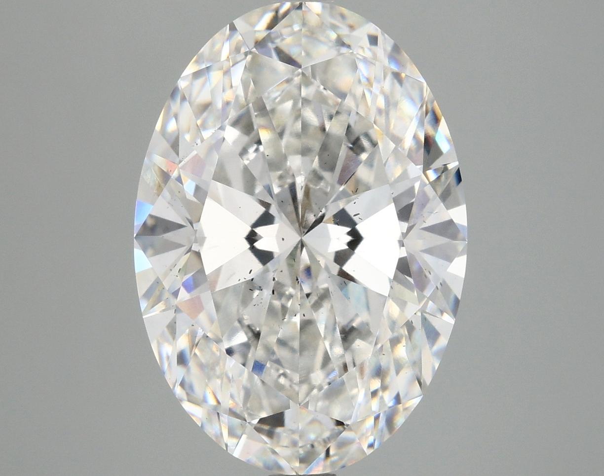 5.55 Carat Oval Shaped Ideal Cut SI1 IGI Certified Lab Grown Diamond