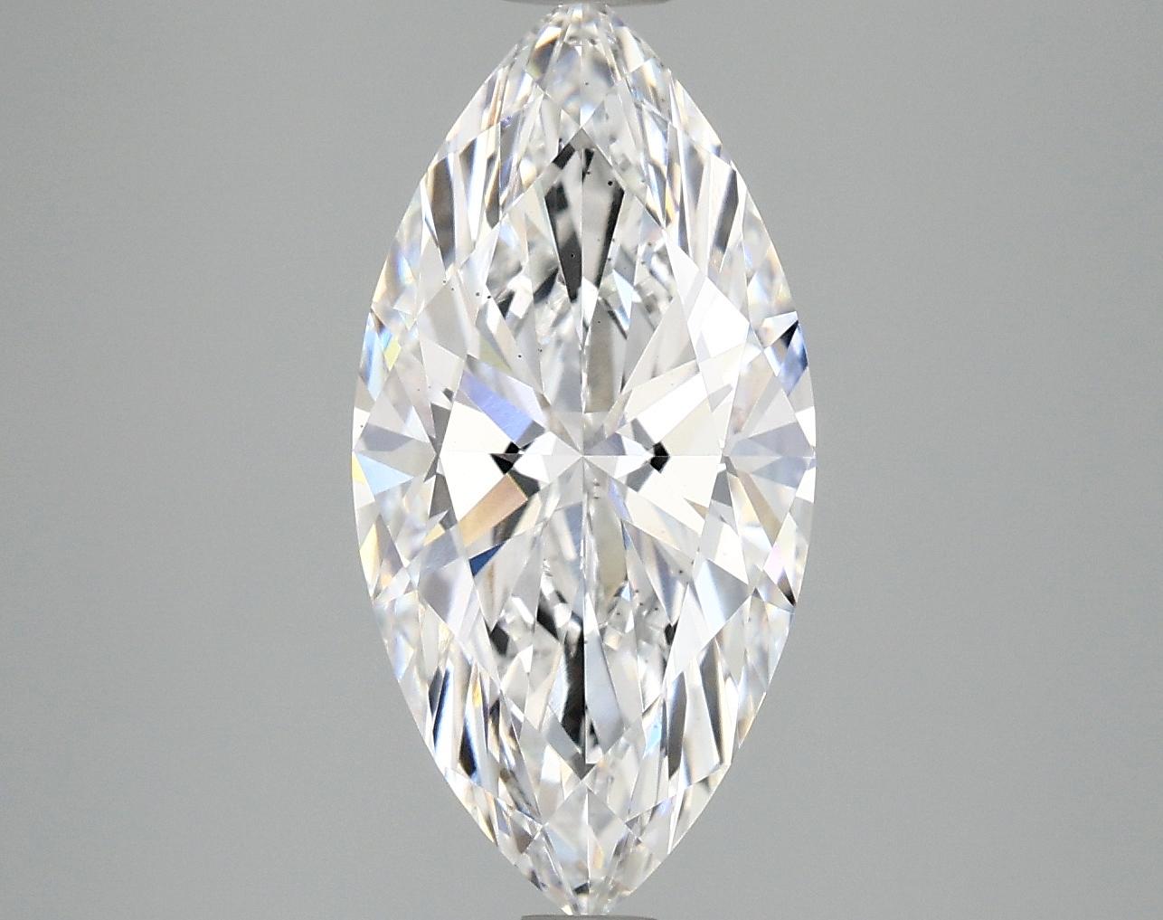 3.09 Carat Marquise Shaped Ideal Cut VS2 IGI Certified Lab Grown Diamond