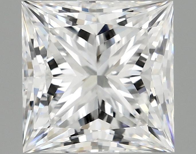 2.08 Carat Princess Shaped Ideal Cut VVS2 IGI Certified Lab Grown Diamond