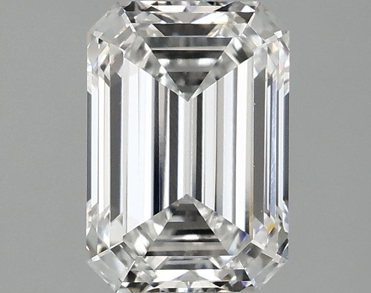 2.08 Carat Emerald Shaped Ideal Cut VVS2 IGI Certified Lab Grown Diamond