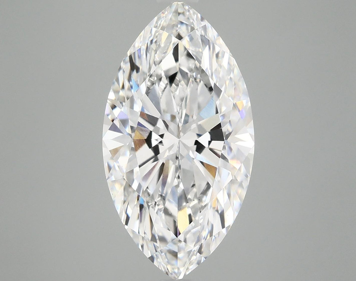5.02 Carat Marquise Shaped Excellent Cut VS1 IGI Certified Lab Grown Diamond