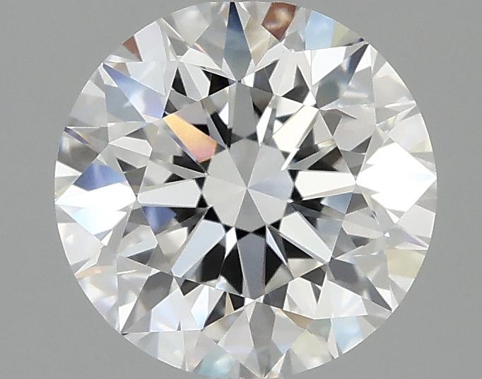 2.07 Carat Round Shaped Excellent Cut VVS2 IGI Certified Lab Grown Diamond