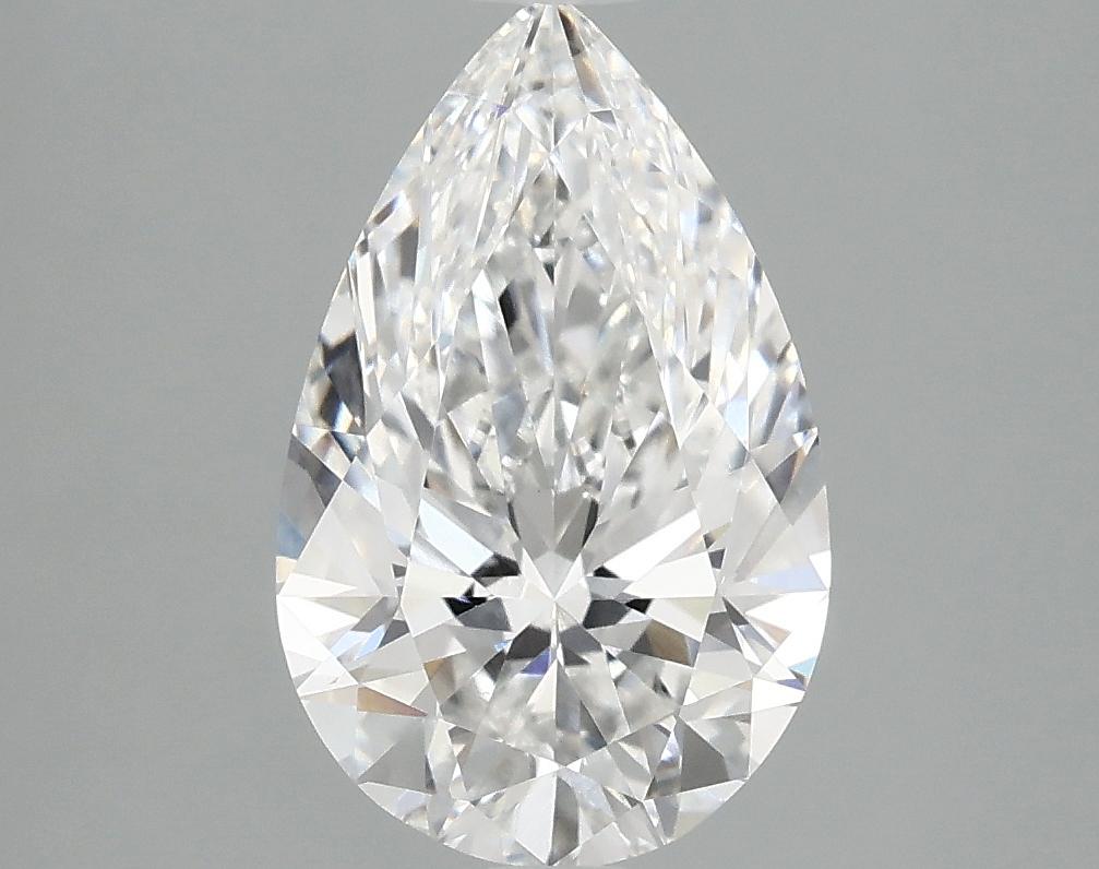 2.02 Carat Pear Shaped Ideal Cut VVS2 IGI Certified Lab Grown Diamond