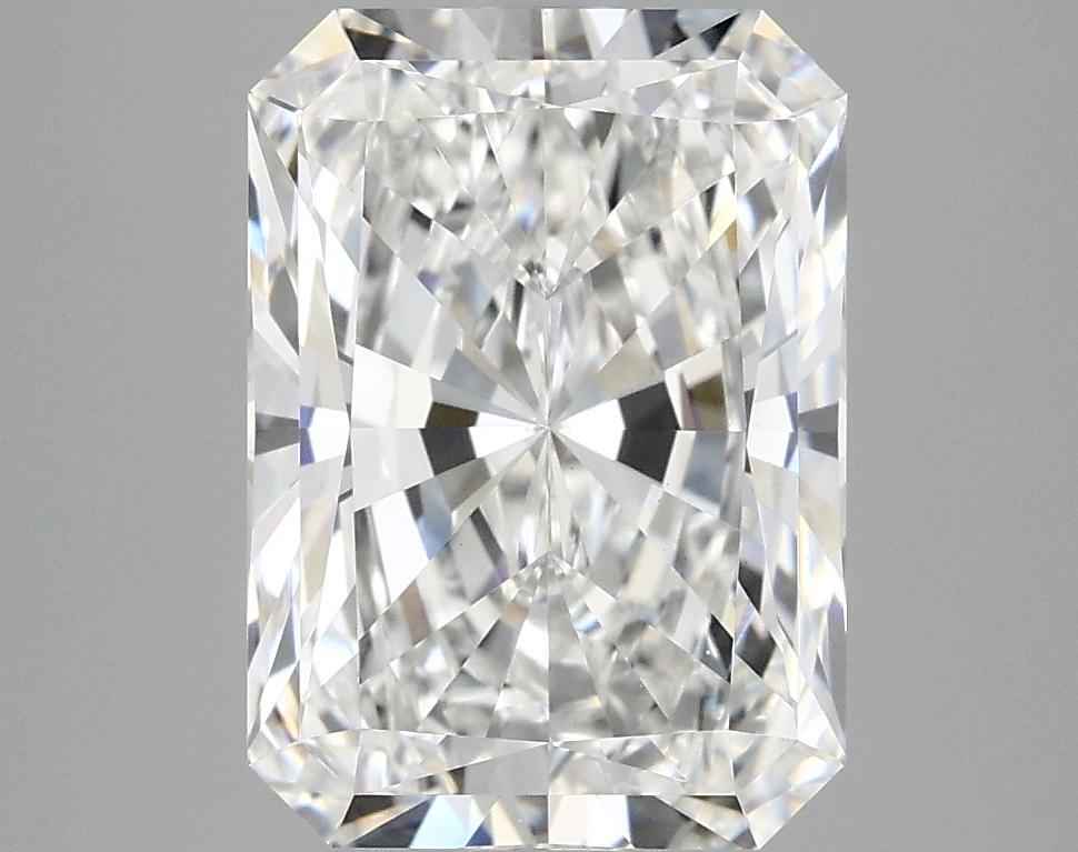 3.85 Carat Radiant Shaped Ideal Cut VVS2 IGI Certified Lab Grown Diamond