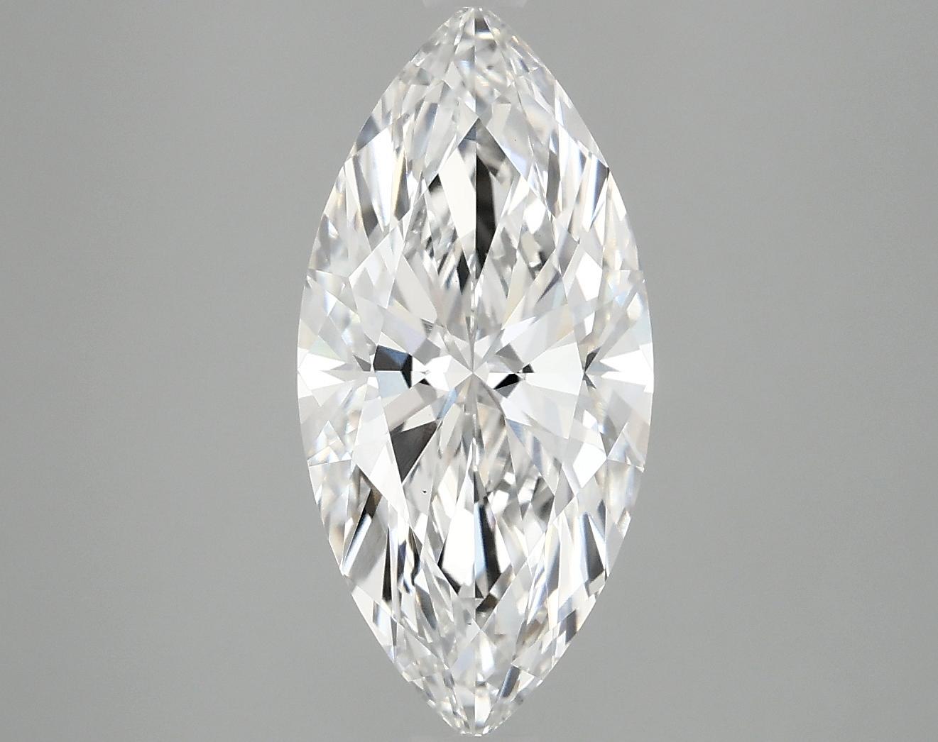 2.99 Carat Marquise Shaped Excellent Cut VS1 IGI Certified Lab Grown Diamond