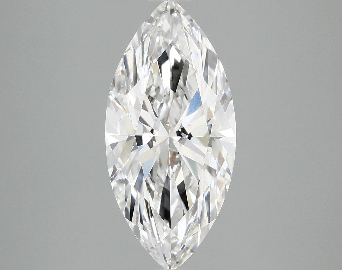 2.97 Carat Marquise Shaped Excellent Cut VS2 IGI Certified Lab Grown Diamond