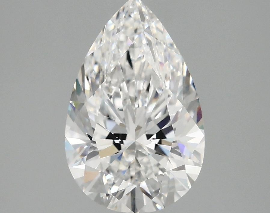 2.07 Carat Pear Shaped Ideal Cut VS1 IGI Certified Lab Grown Diamond