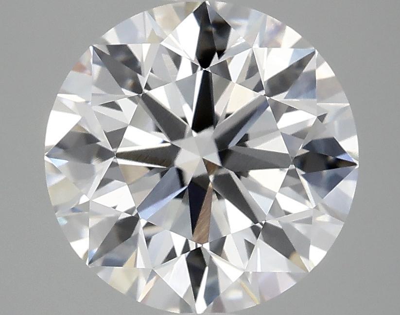 3.05 Carat Round Shaped Excellent Cut VVS2 IGI Certified Lab Grown Diamond