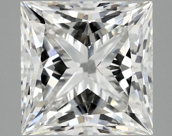 3.08 Carat Princess Shaped Ideal Cut VS1 IGI Certified Lab Grown Diamond