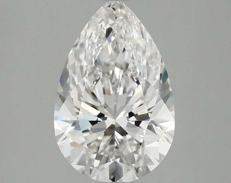 2.09 Carat Pear Shaped Excellent Cut VVS2 IGI Certified Lab Grown Diamond