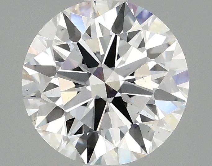 1.97 Carat Round Shaped Ideal Cut VS2 IGI Certified Lab Grown Diamond