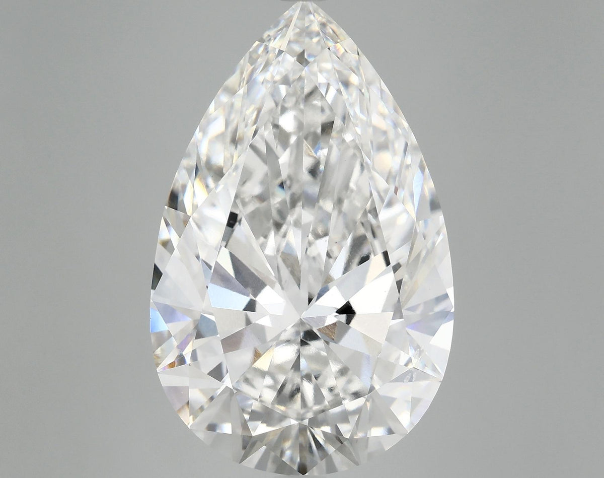 12.13 Carat Pear Shaped Ideal Cut VS2 IGI Certified Lab Grown Diamond