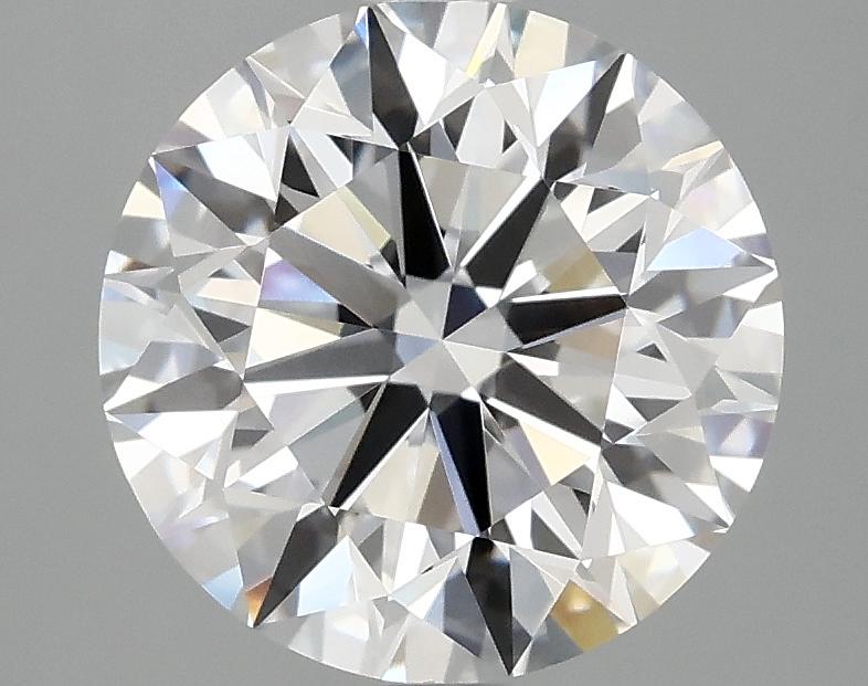 3.07 Carat Round Shaped Excellent Cut VVS2 IGI Certified Lab Grown Diamond