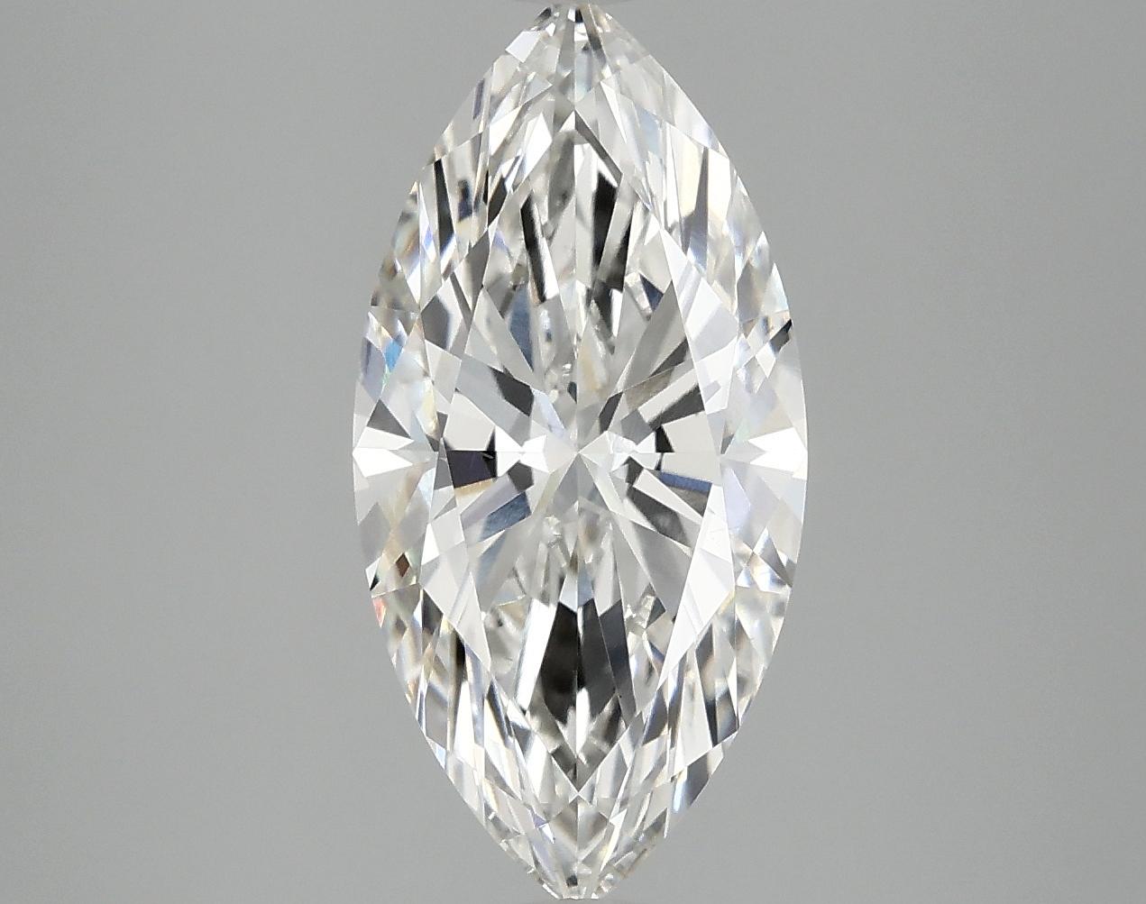 3.03 Carat Marquise Shaped Ideal Cut VS1 IGI Certified Lab Grown Diamond
