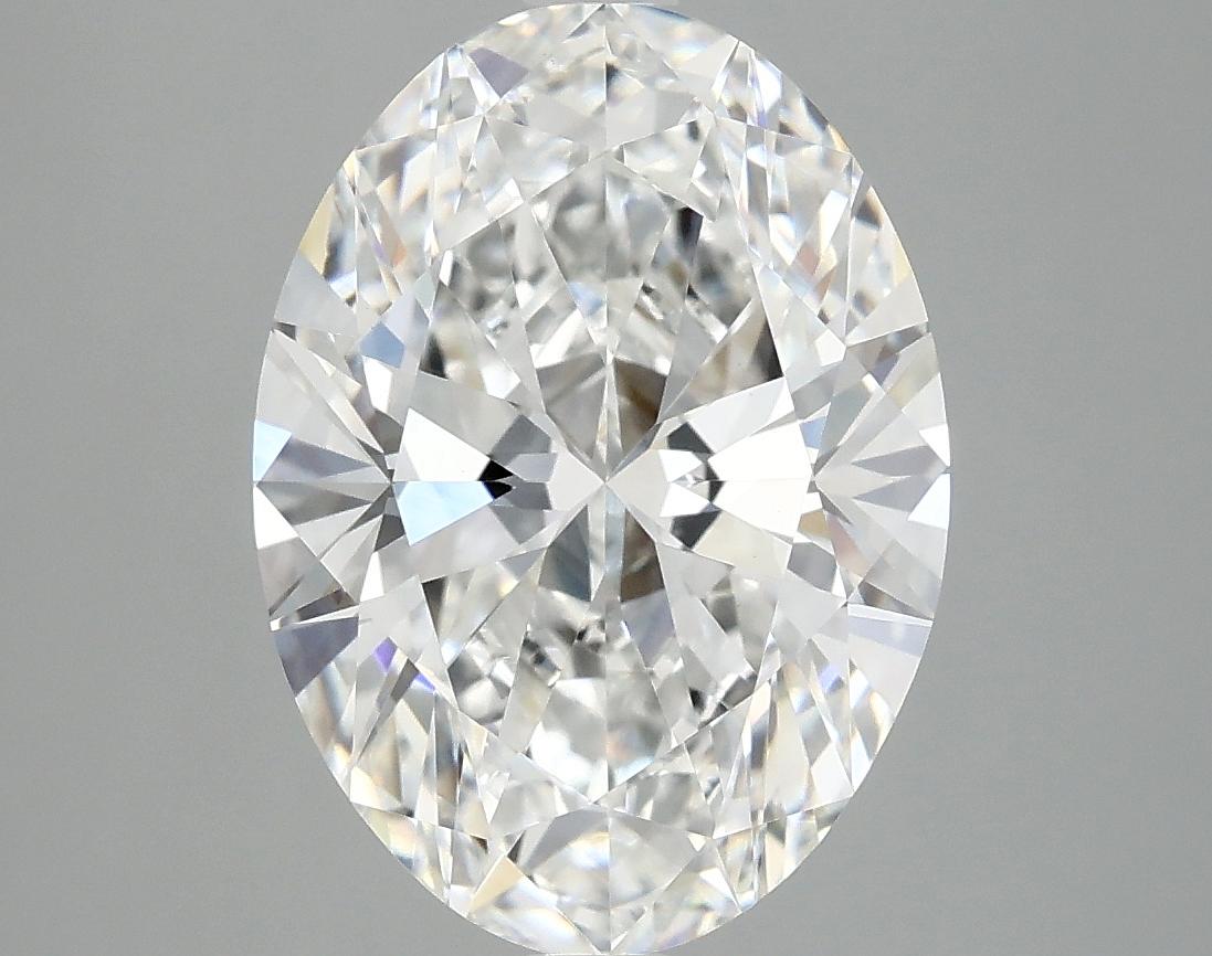 4.07 Carat Oval Shaped Ideal Cut VVS2 IGI Certified Lab Grown Diamond