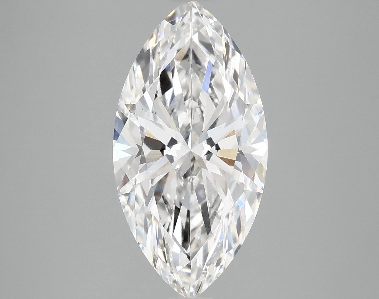 3.14 Carat Marquise Shaped Ideal Cut VS1 IGI Certified Lab Grown Diamond