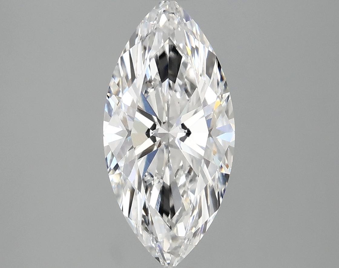 2.05 Carat Marquise Shaped Excellent Cut VVS2 IGI Certified Lab Grown Diamond