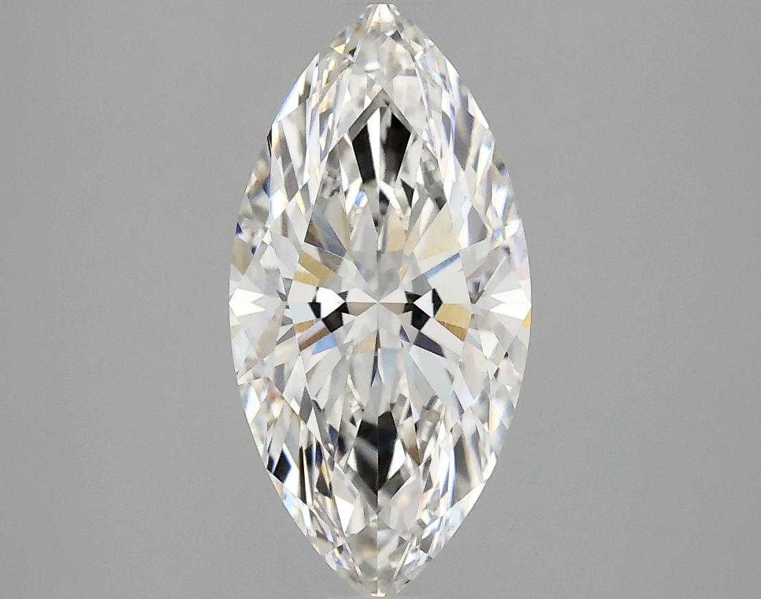 2.02 Carat Marquise Shaped Ideal Cut VVS2 IGI Certified Lab Grown Diamond