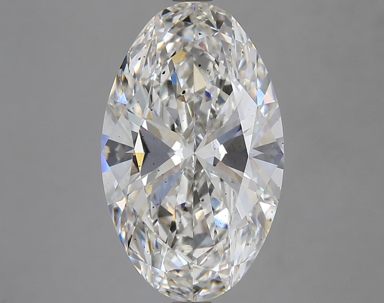 5.54 Carat Oval Shaped Excellent Cut SI1 IGI Certified Lab Grown Diamond