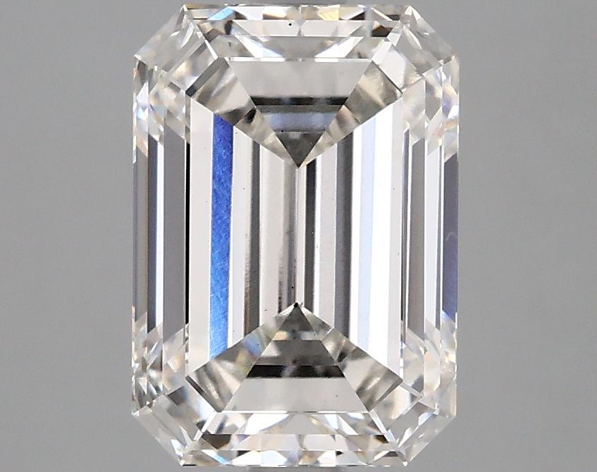 2.97 Carat Emerald Shaped Ideal Cut VS2 IGI Certified Lab Grown Diamond