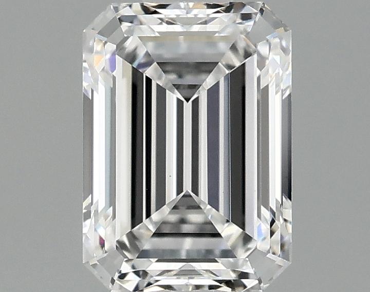 1.09 Carat Emerald Shaped Ideal Cut VVS2 IGI Certified Lab Grown Diamond