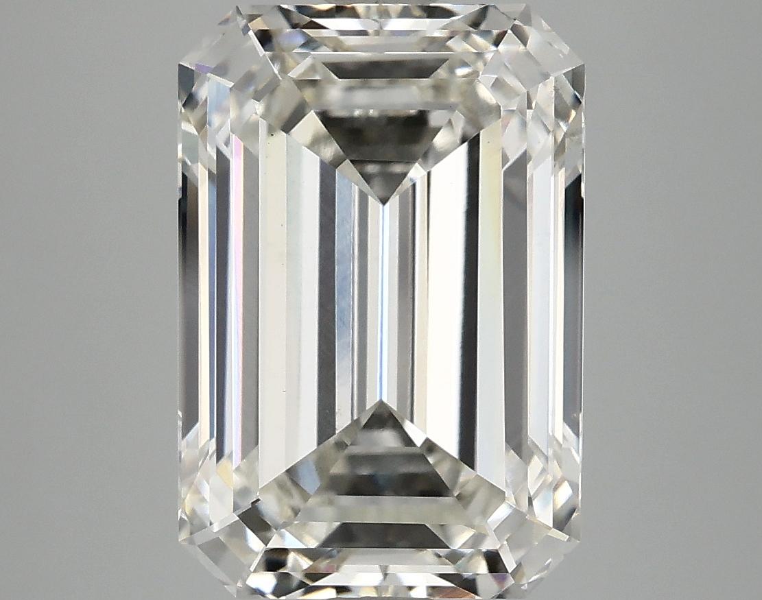 6.48 Carat Emerald Shaped Ideal Cut VS1 IGI Certified Lab Grown Diamond