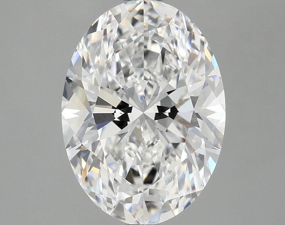 3.08 Carat Oval Shaped Ideal Cut VVS2 IGI Certified Lab Grown Diamond