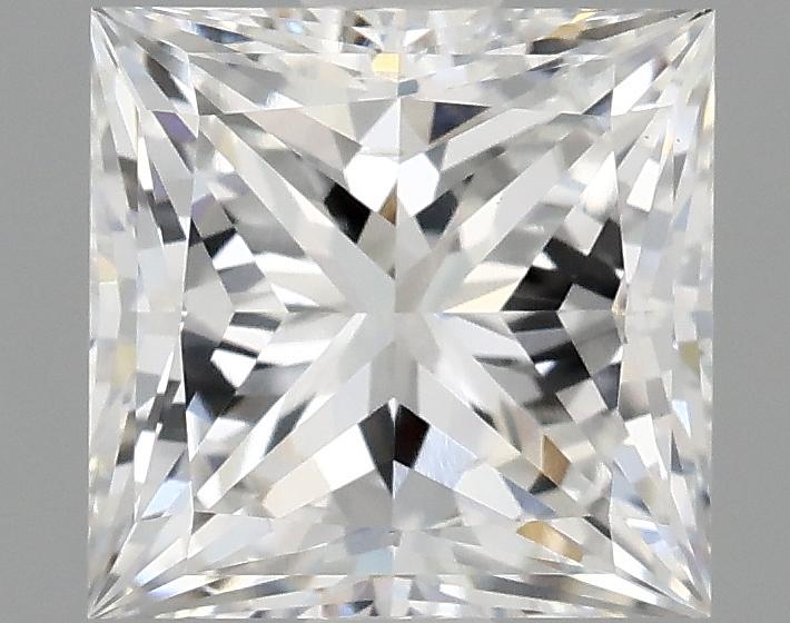 1.51 Carat Princess Shaped Ideal Cut VS2 IGI Certified Lab Grown Diamond