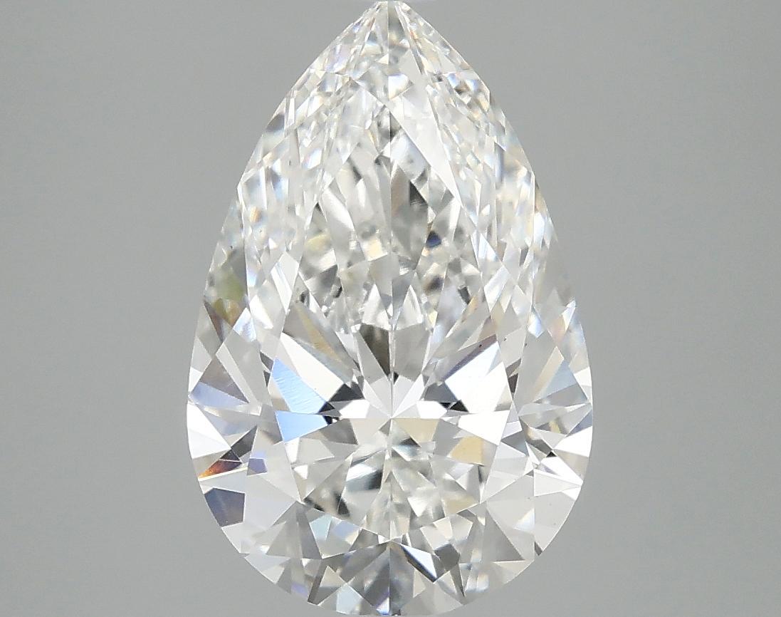 3.08 Carat Pear Shaped Ideal Cut VS1 IGI Certified Lab Grown Diamond