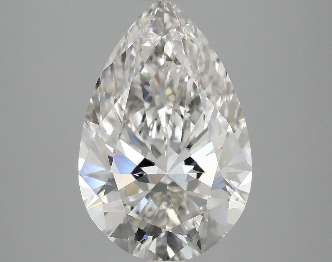 3.88 Carat Pear Shaped Excellent Cut VS1 IGI Certified Lab Grown Diamond