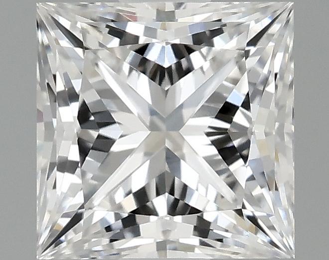1.07 Carat Princess Shaped Ideal Cut VVS2 IGI Certified Lab Grown Diamond