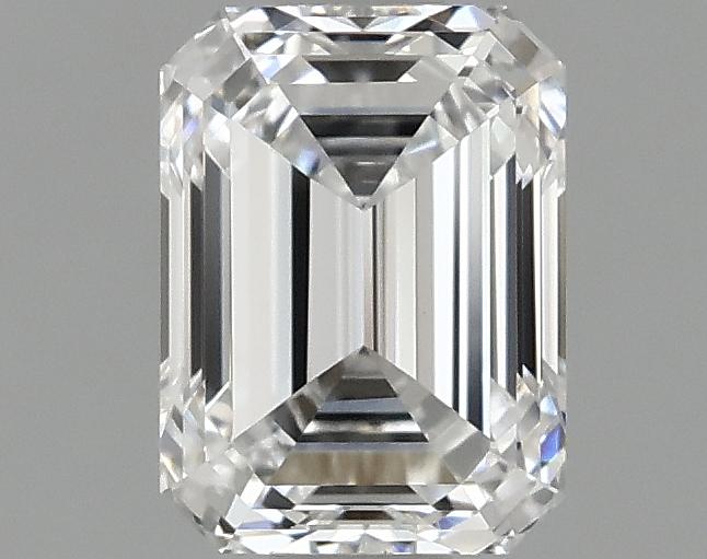 0.97 Carat Emerald Shaped Excellent Cut VVS2 IGI Certified Lab Grown Diamond