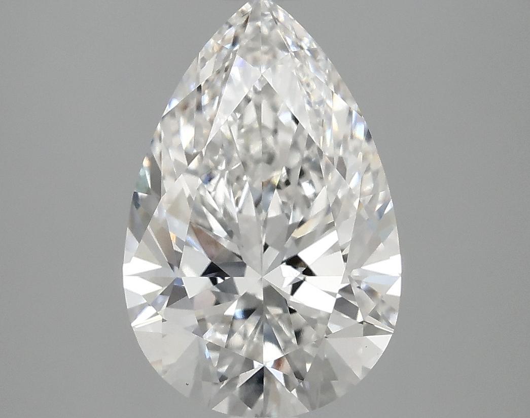 3.04 Carat Pear Shaped Excellent Cut VS1 IGI Certified Lab Grown Diamond