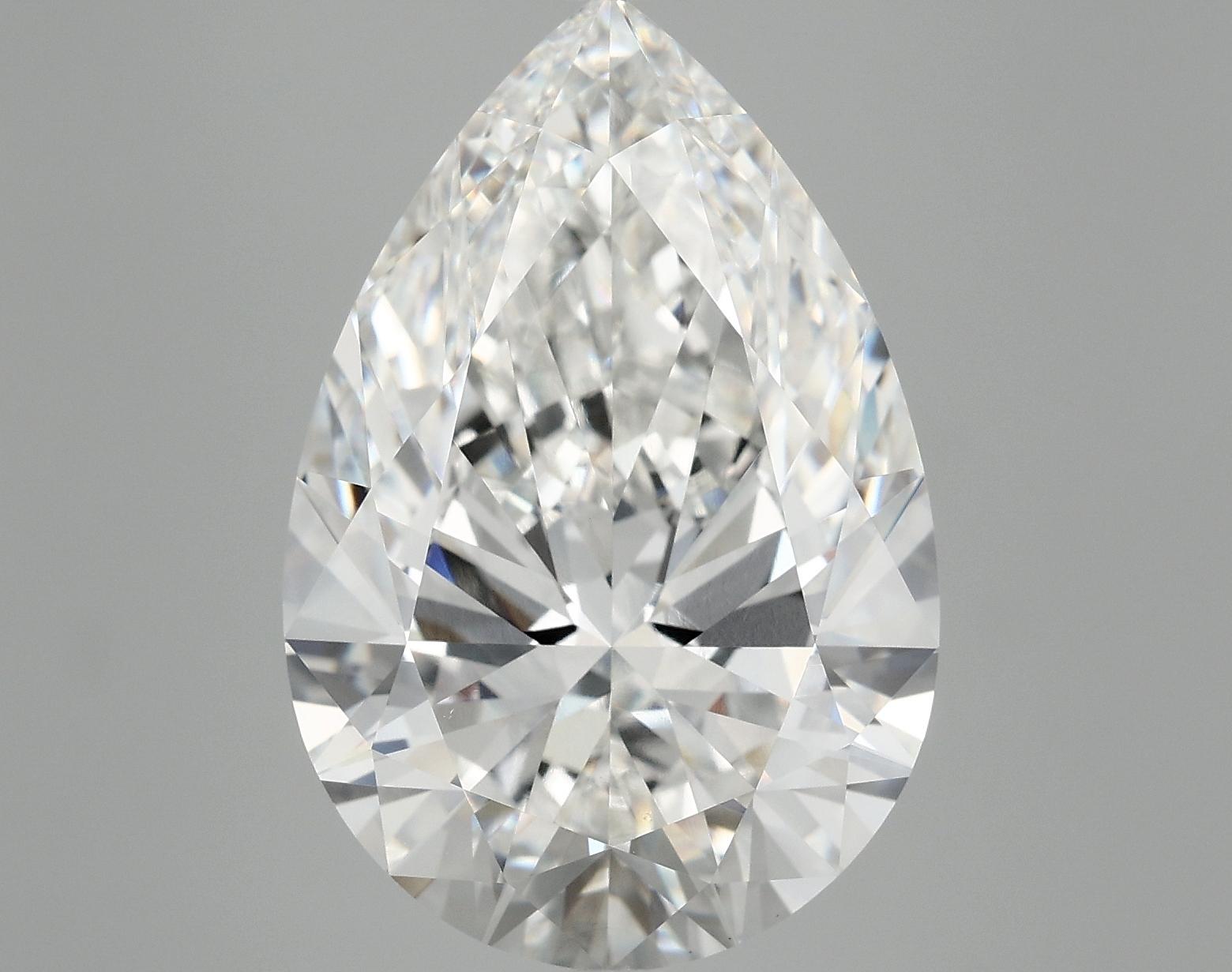 10.03 Carat Pear Shaped Excellent Cut VVS2 IGI Certified Lab Grown Diamond