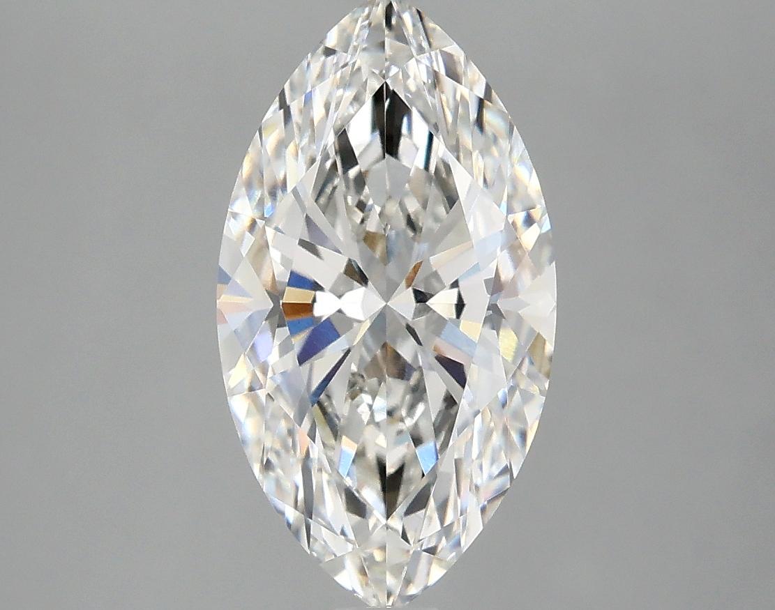 2.52 Carat Marquise Shaped Excellent Cut VVS2 IGI Certified Lab Grown Diamond