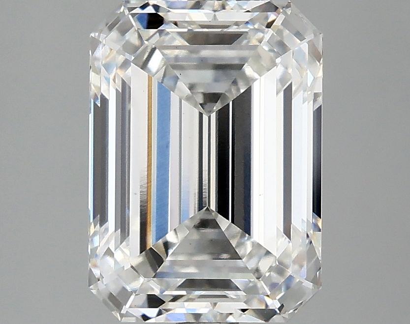 3.09 Carat Emerald Shaped Excellent Cut VS1 IGI Certified Lab Grown Diamond