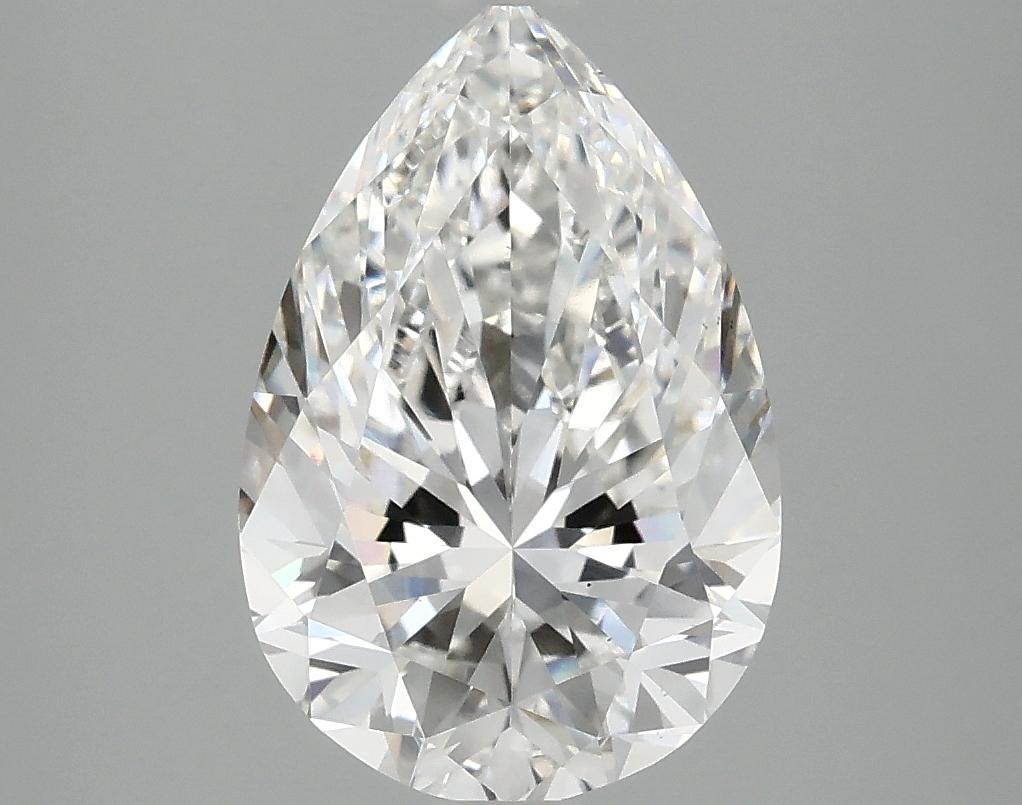 3.04 Carat Pear Shaped Excellent Cut VS1 IGI Certified Lab Grown Diamond