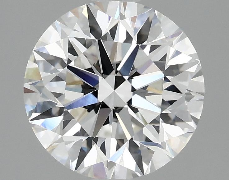 2.52 Carat Round Shaped Excellent Cut VVS2 IGI Certified Lab Grown Diamond