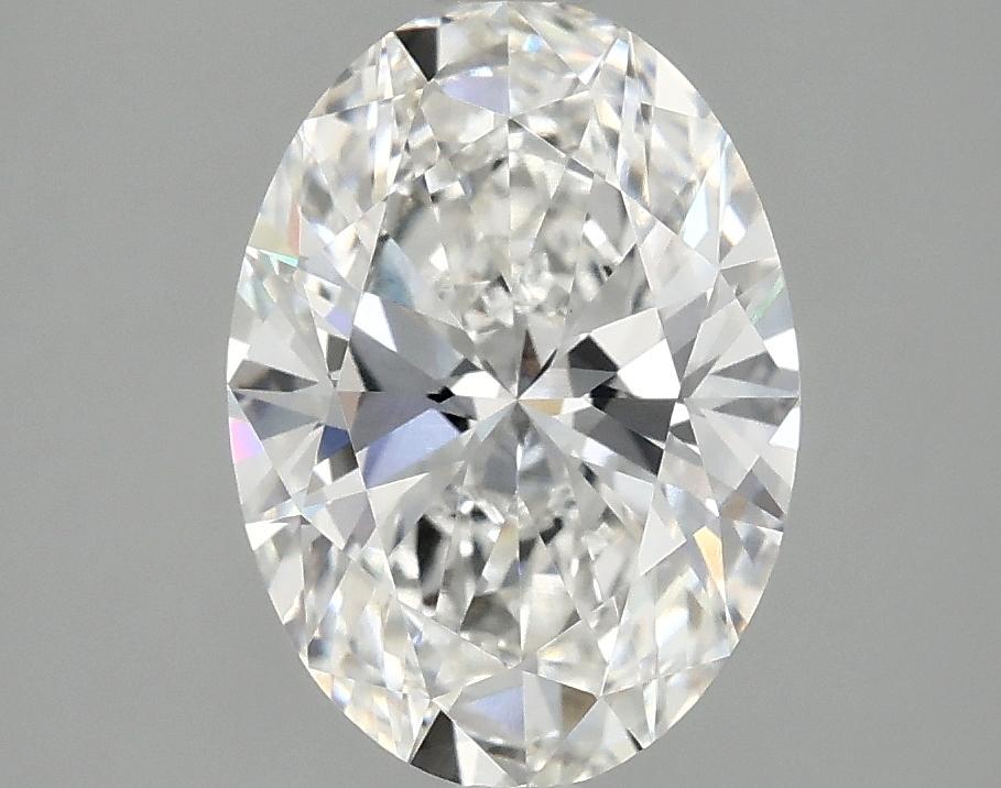 2.52 Carat Oval Shaped Ideal Cut VVS2 IGI Certified Lab Grown Diamond