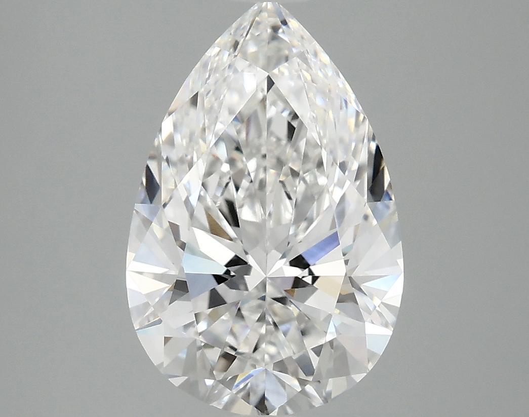 3.03 Carat Pear Shaped Excellent Cut VVS2 IGI Certified Lab Grown Diamond