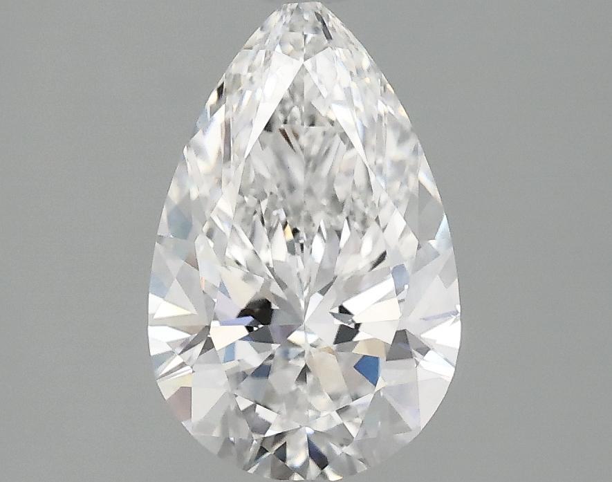 1.58 Carat Pear Shaped Ideal Cut VVS2 IGI Certified Lab Grown Diamond