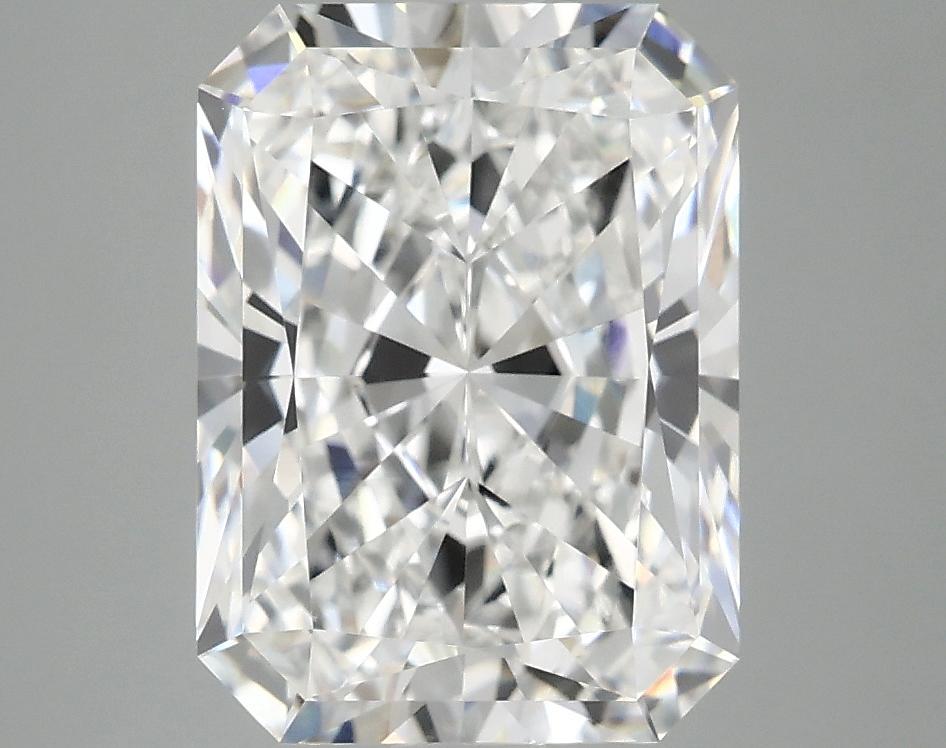 4.09 Carat Radiant Shaped Excellent Cut VVS2 IGI Certified Lab Grown Diamond