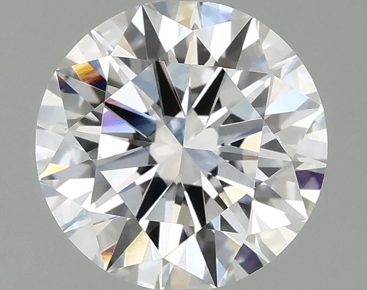 2.07 Carat Round Shaped Ideal Cut VS1 IGI Certified Lab Grown Diamond