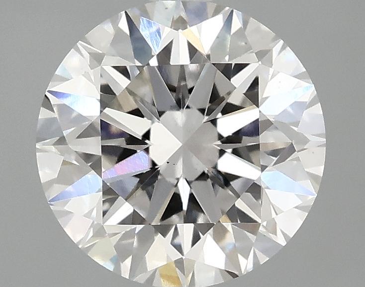 2.58 Carat Round Shaped Excellent Cut VS2 IGI Certified Lab Grown Diamond