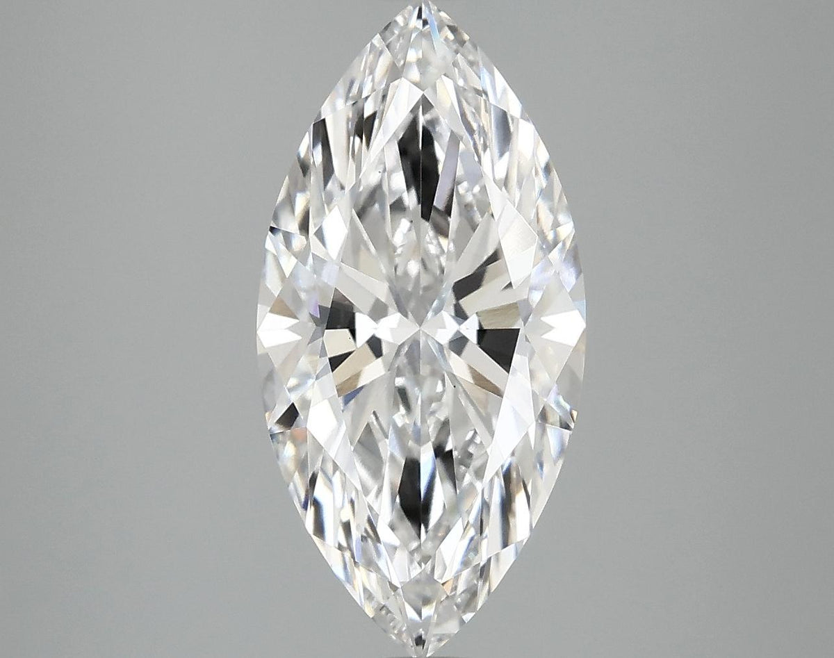 3.09 Carat Marquise Shaped Ideal Cut VS1 IGI Certified Lab Grown Diamond