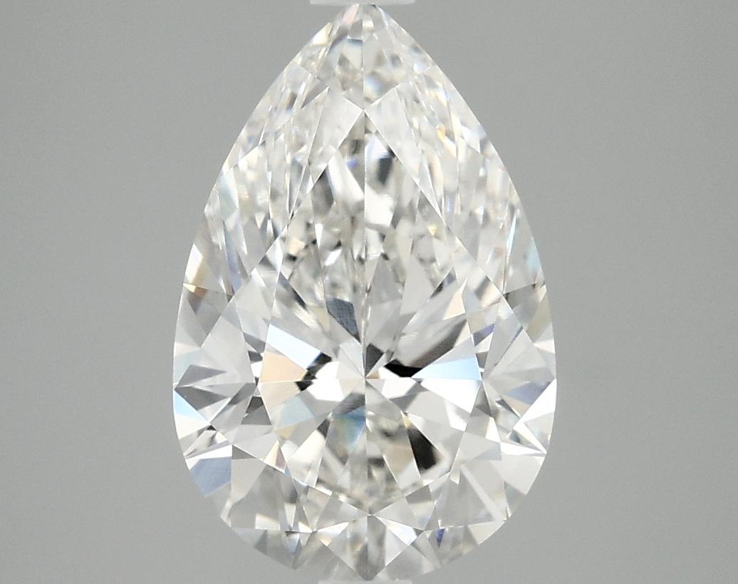 3.03 Carat Pear Shaped Excellent Cut VVS2 IGI Certified Lab Grown Diamond