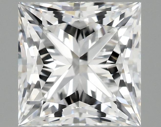1.08 Carat Princess Shaped Ideal Cut VVS2 IGI Certified Lab Grown Diamond
