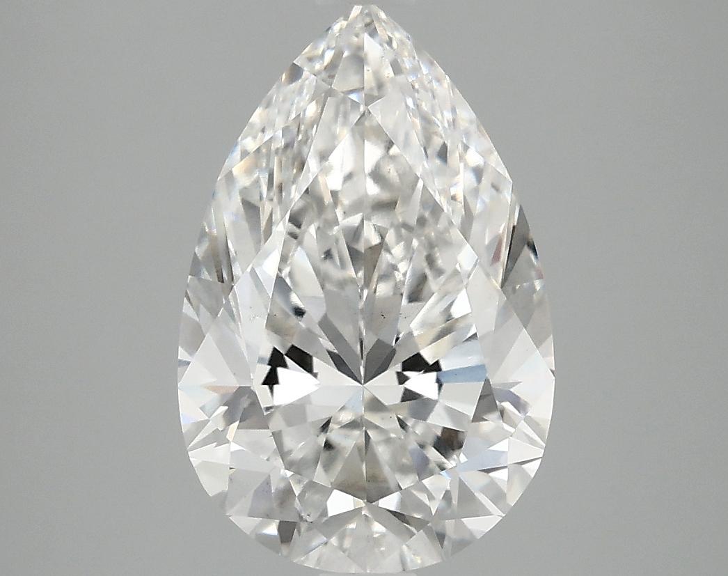 3.08 Carat Pear Shaped Excellent Cut VS2 IGI Certified Lab Grown Diamond