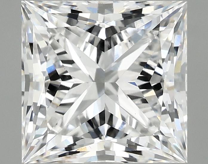 3.07 Carat Princess Shaped Ideal Cut VS1 IGI Certified Lab Grown Diamond